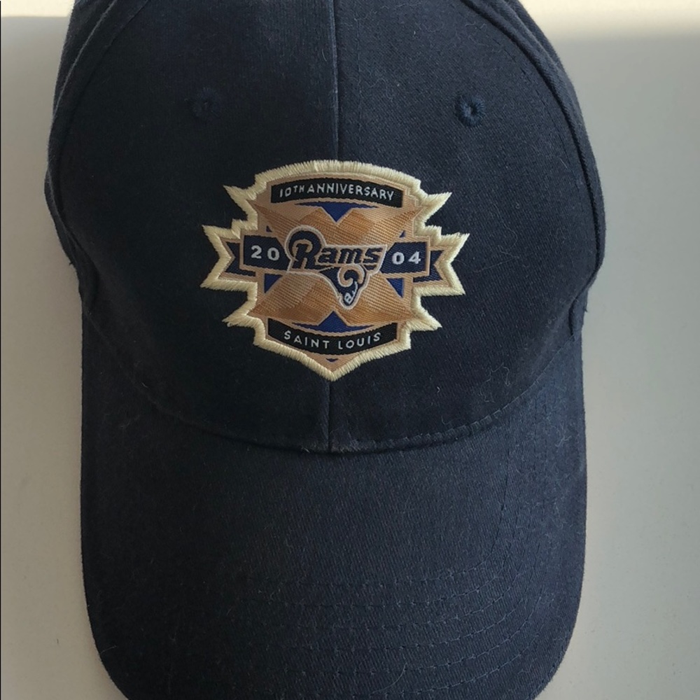 Vintage 10th Anniversary St. Louis Rams Cap